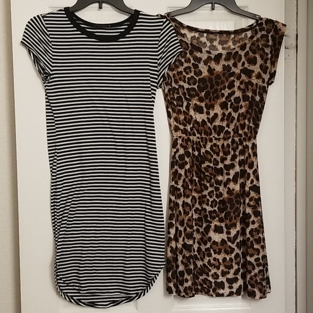 2 short dresses